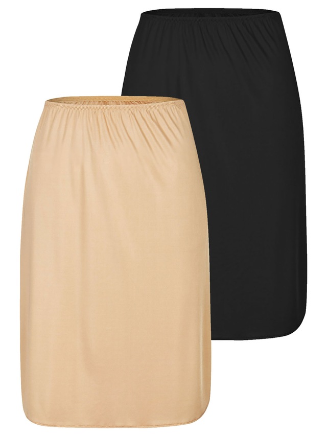 Nina Von C. Unterrock »2er Pack Halbrock Länge 60 cm Elegance«