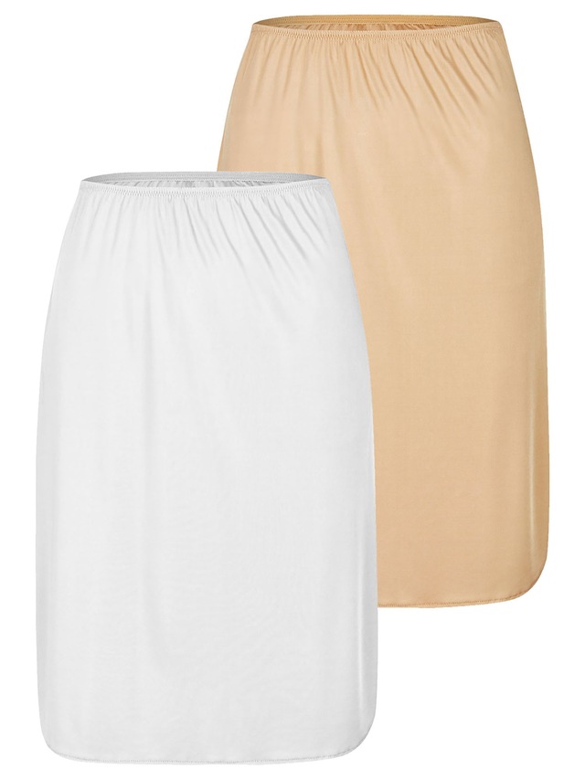 Nina Von C. Unterrock »2er Pack Halbrock Länge 60 cm Elegance«