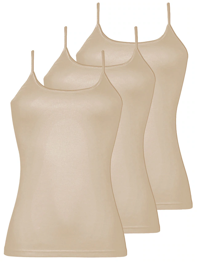Nina Von C. Achseltop »3er Pack Damen Trägerhemd Daily«