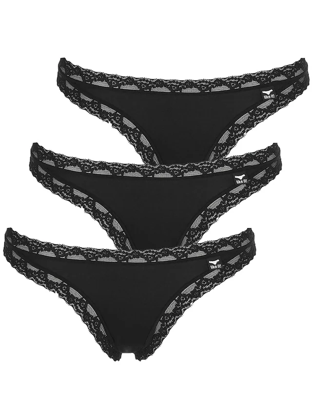 like it! String »6er Pack Damen String Olivia«