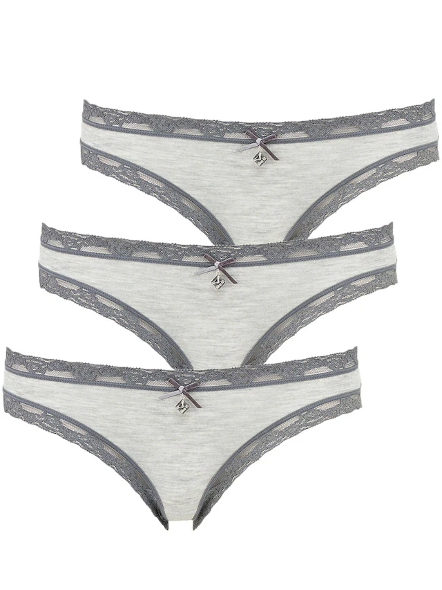 like it! Minislip »3er Pack Damen Minislip Kim«