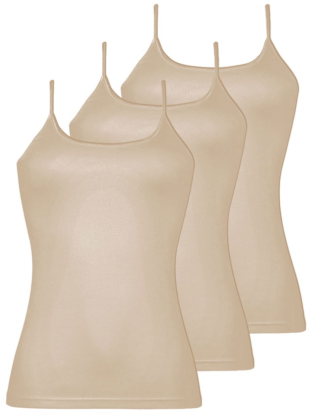 Nina Von C. Achseltop »3er Pack Damen Trägerhemd Daily«