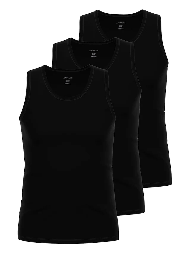 Ammann Achselhemd »3er Pack Athletic Shirt Day Modern / Micro Modal«