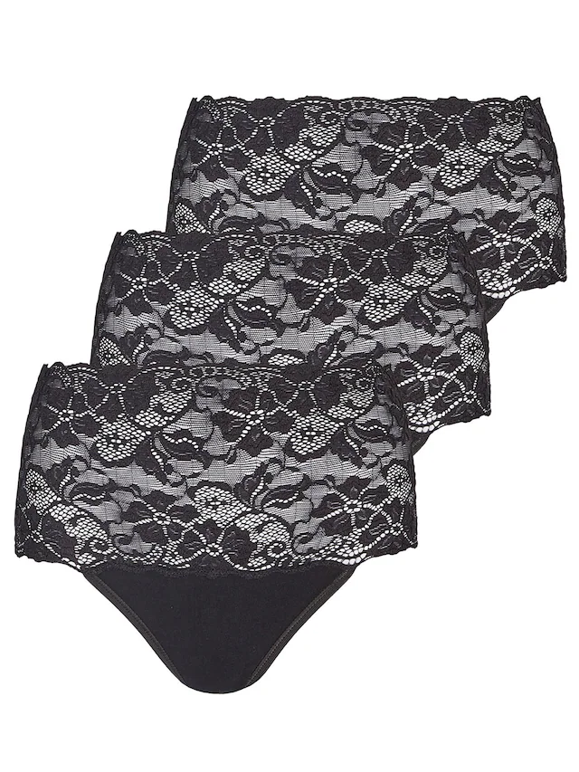 Nina Von C. Taillenslip »3er Pack Damen Taillenslip Fine Cotton«