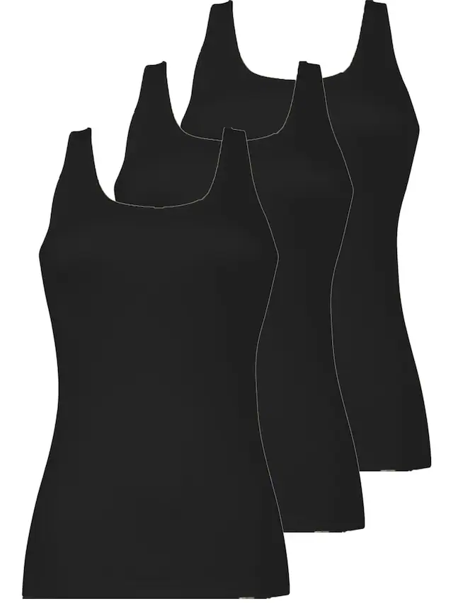 Nina Von C. Achselhemd »3er Pack Damen Achselhemd Daily«