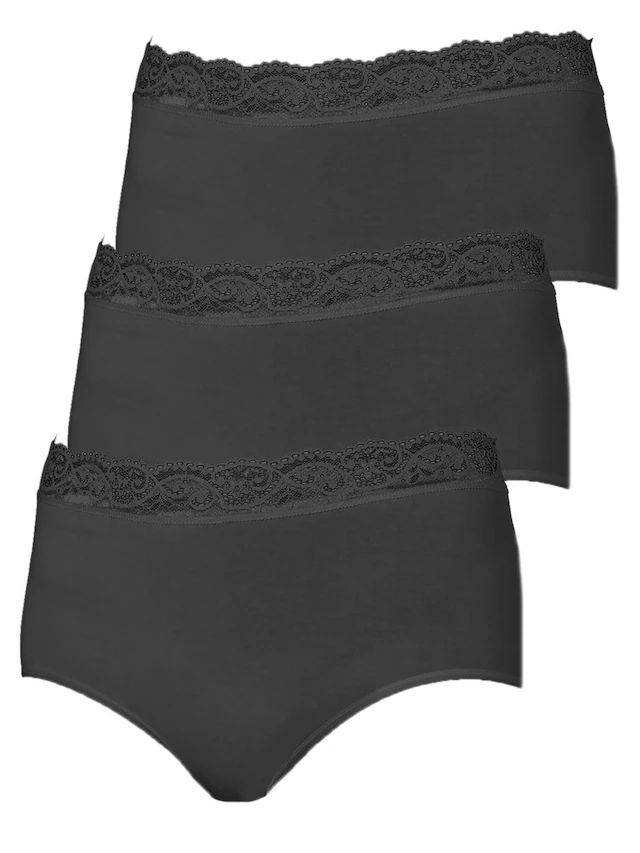 Nina Von C. Taillenslip »3er Pack Damen Taillenslip Slipboutique«