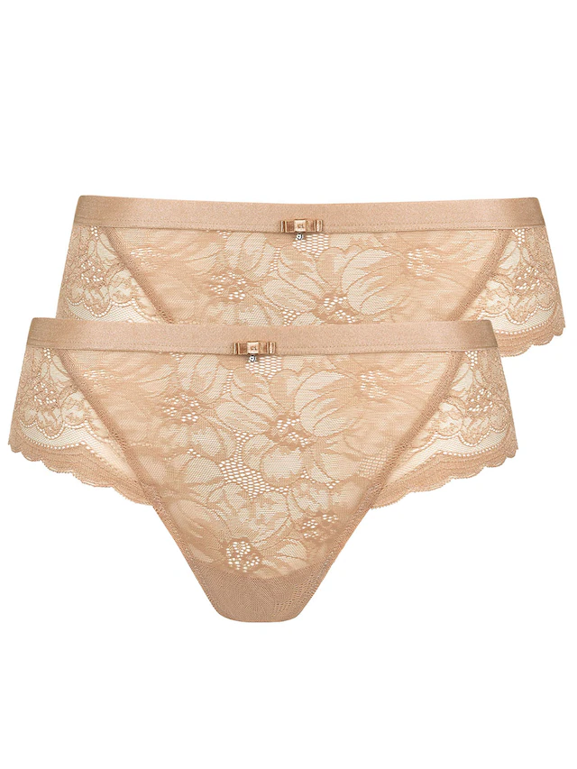 Lisca Brasilslip »2er Pack Damen Brazilian Slip Evelyn« Spar-Pack,
