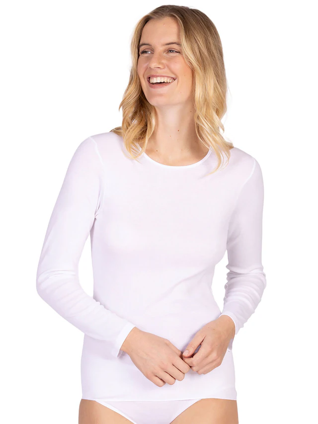 Nina Von C. Unterhemd »Langarm Damen Shirt GOTS Fine Cotton«