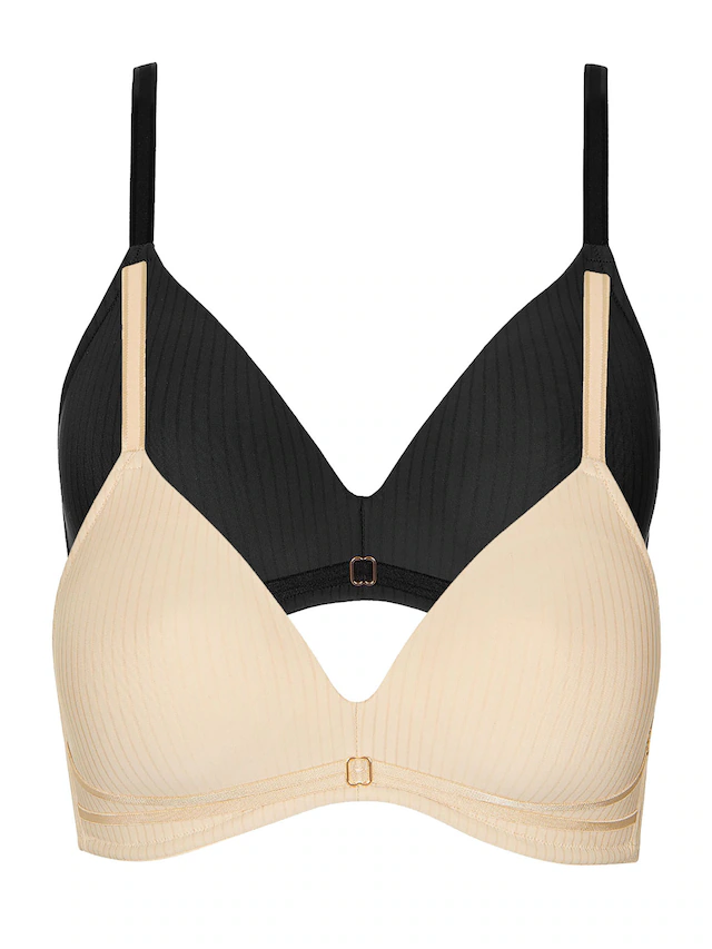 Lisca Schalen-BH »2er Pack Schalen BH ohne Bügel Laura«