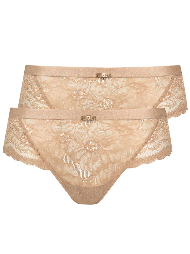 Lisca Slip »2er Pack Damen Slip Evelyn« Spar-Pack,