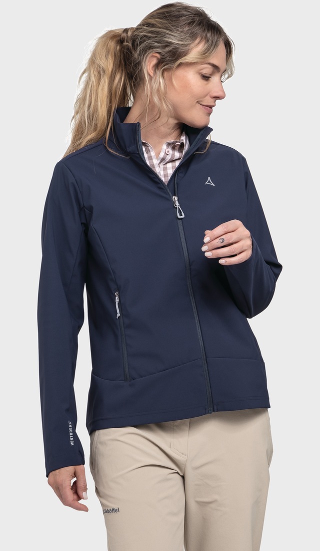 Schöffel Outdoorjacke »Softshell Jk Style Mirusha WMS« ohne Kapuze