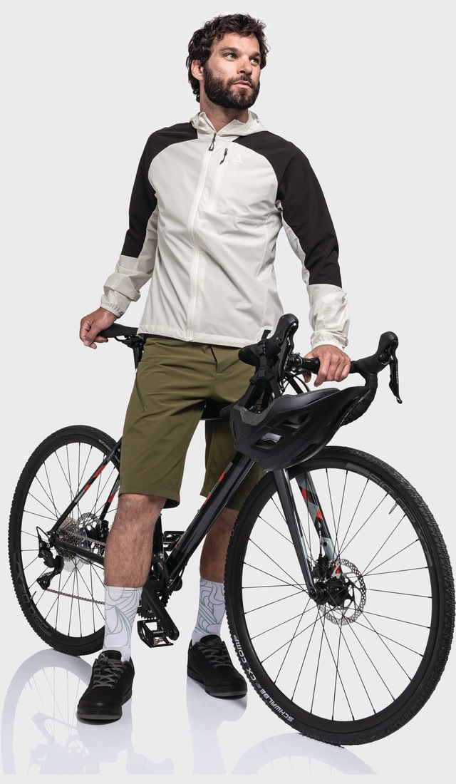 Schöffel Outdoorjacke »Hybrid Jk Style Mamry MNS« mit Kapuze