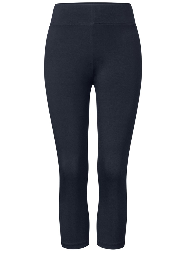 Cecil 3/4-Leggings Capri mit Stretch und elastischem Bund