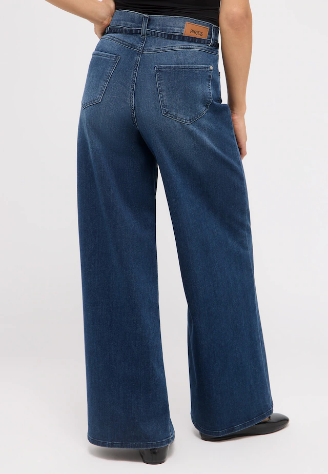 ANGELS Relax-fit-Jeans »LIVA BELT« mit sehr weitem Bein und Gürtel
