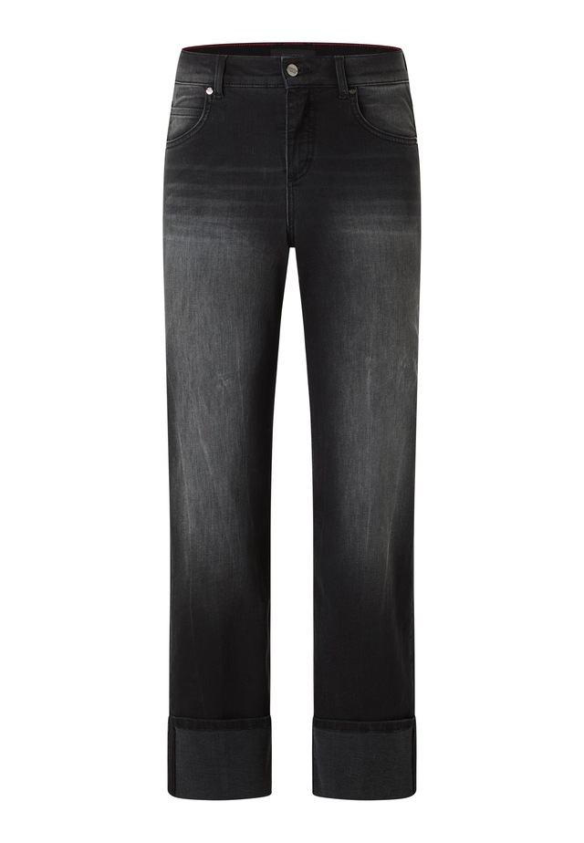 ANGELS Straight-Jeans »LARA TU« mit umgeschlagenem Bein