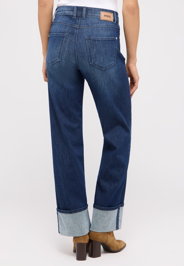 ANGELS Straight-Jeans »LARA TU« mit umgeschlagenem Bein