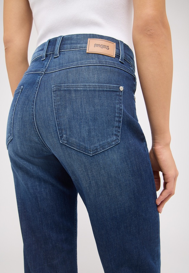 ANGELS Straight-Jeans »LARA TU« mit umgeschlagenem Bein