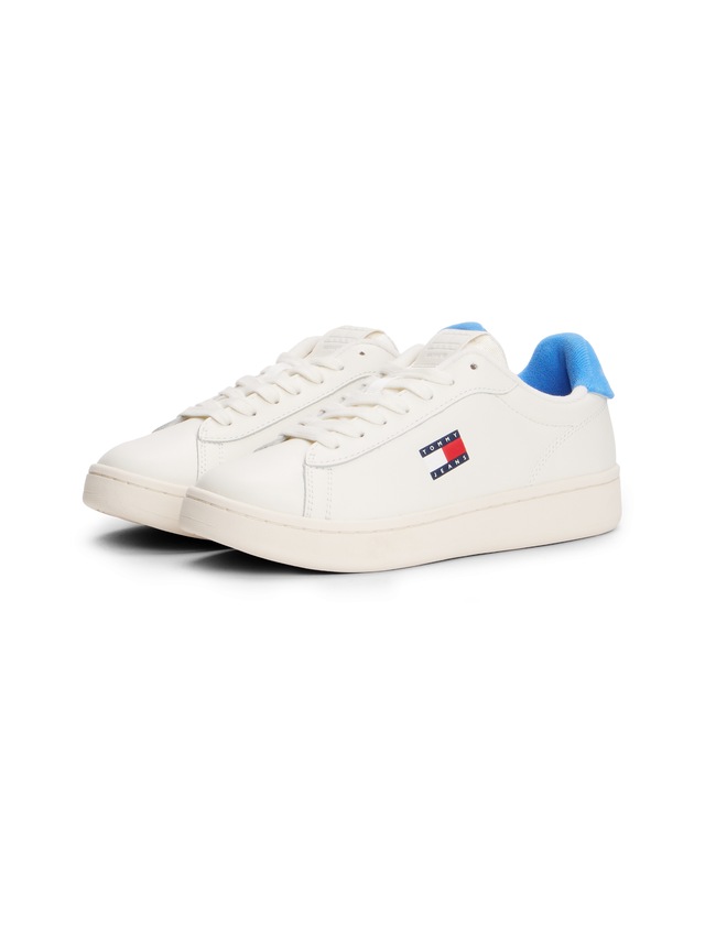 Tommy Jeans Plateausneaker »ARCHIVE' 98« Freizeitschuh, Halbschuh, Schnürer mit Kontrastbesatz an der Ferse