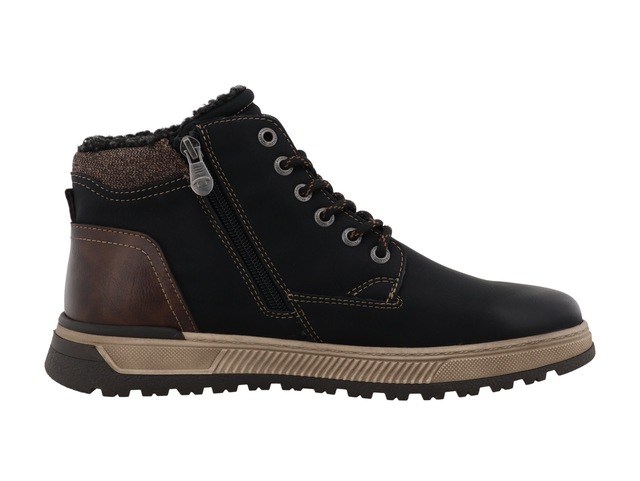TOM TAILOR Winterboots Schnürboots, Winterboots mit Reißverschluss