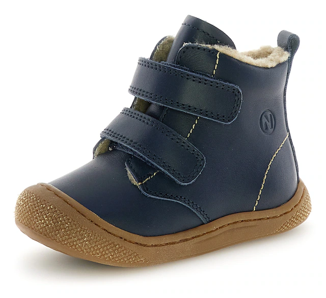 Naturino Lauflernschuh »Bubble Wide« Klettstiefel mit Wollfutter, Größenschablone zum Download