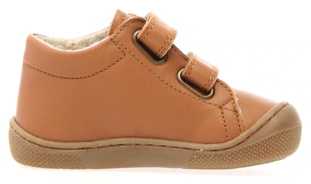 Naturino Lauflernschuh »Amur« Babyschuh, Klettschuh mit Wollfutter, Größenschablone zum Download