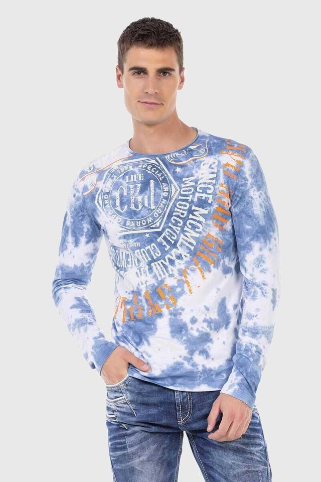 Cipo & Baxx T-Shirt »Sweatshirts« mit angesagtem Print