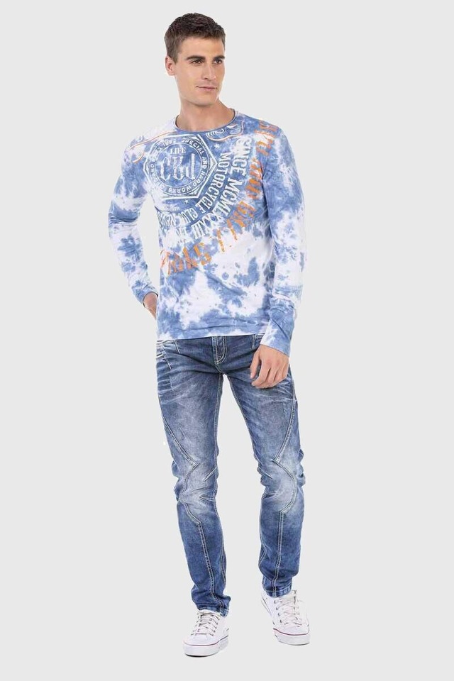 Cipo & Baxx T-Shirt »Sweatshirts« mit angesagtem Print