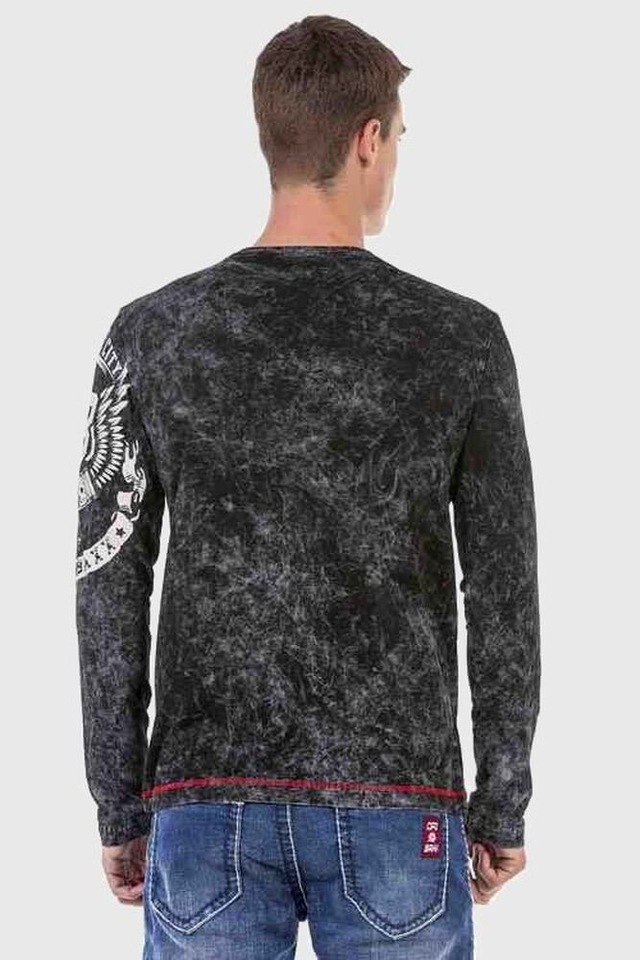 Cipo & Baxx T-Shirt »Sweatshirts« mit trendigem Print