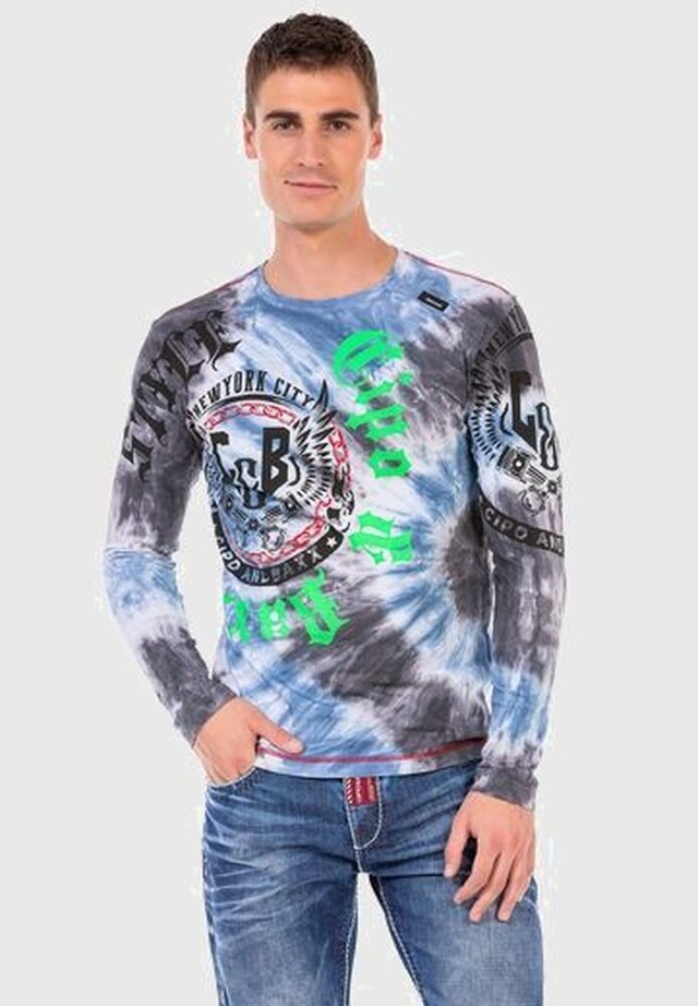 Cipo & Baxx T-Shirt »Sweatshirts« mit trendigem Print