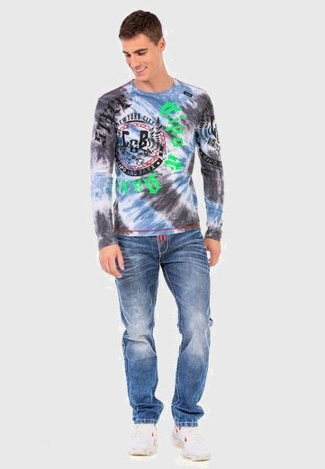 Cipo & Baxx T-Shirt »Sweatshirts« mit trendigem Print