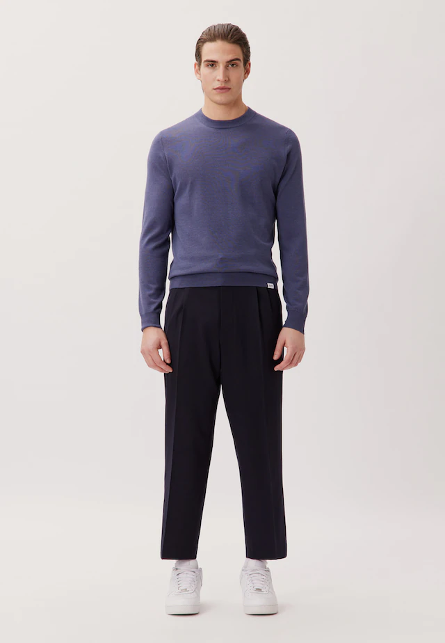 studio seidensticker Strickpullover 1/1 Rundhals Uni