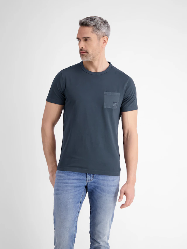 LERROS T-Shirt »T-Shirt mit Brusttasche«