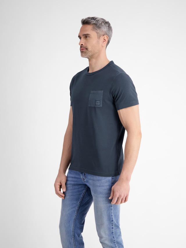 LERROS T-Shirt »T-Shirt mit Brusttasche«