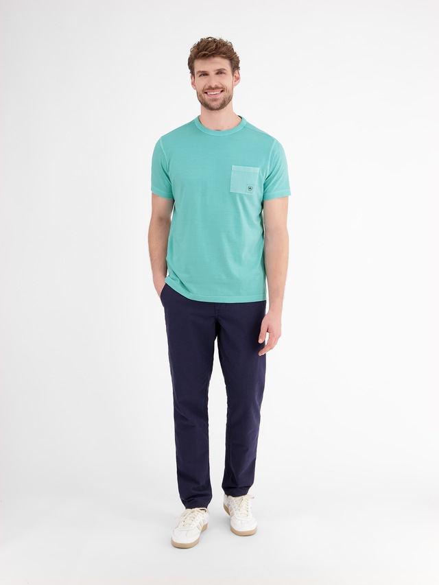 LERROS T-Shirt »T-Shirt mit Brusttasche«