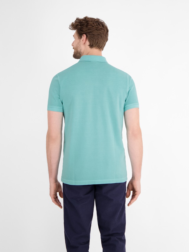 LERROS Poloshirt »Herren Poloshirt in gewaschener Optik«
