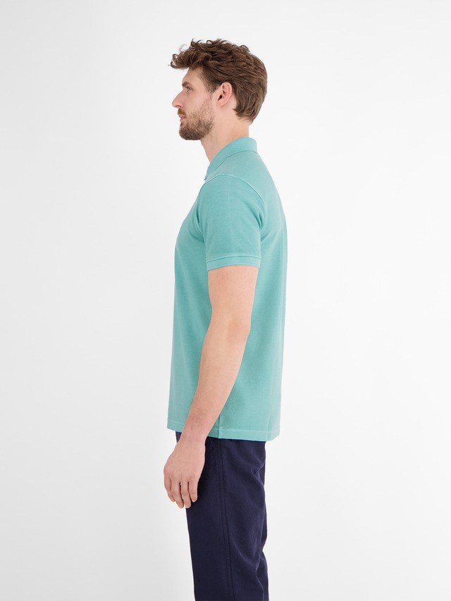 LERROS Poloshirt »Herren Poloshirt in gewaschener Optik«