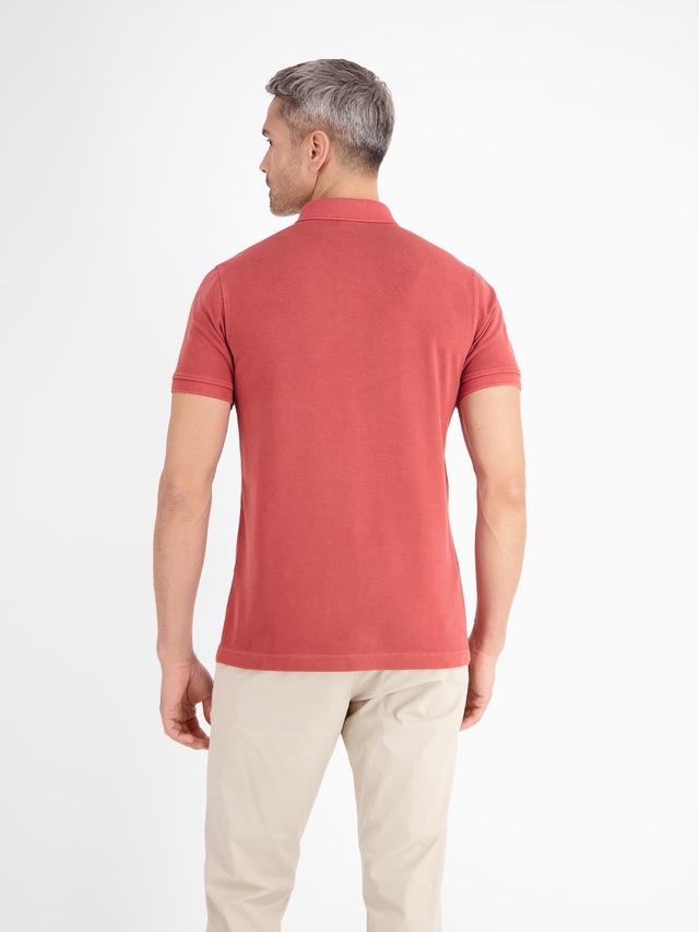 LERROS Poloshirt »Herren Poloshirt in gewaschener Optik«