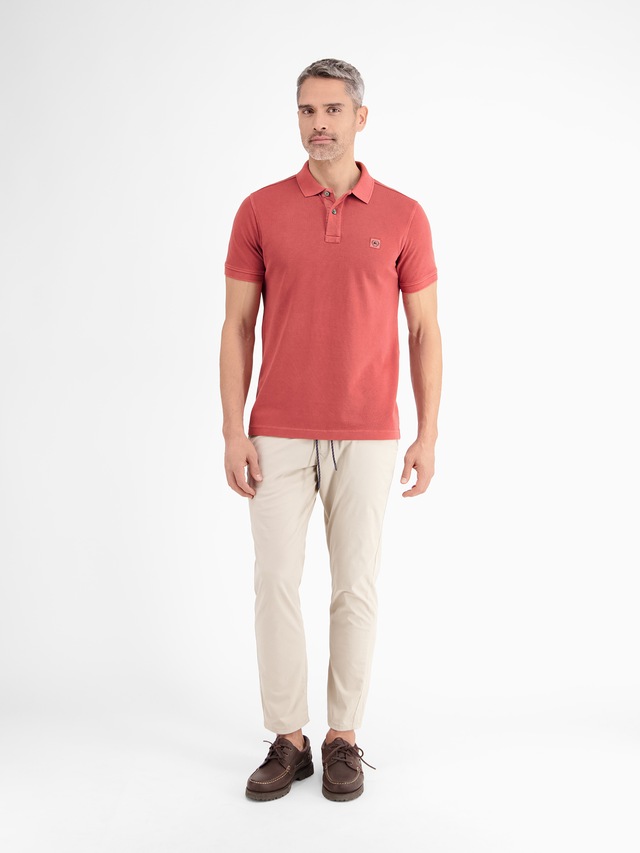 LERROS Poloshirt »Herren Poloshirt in gewaschener Optik«