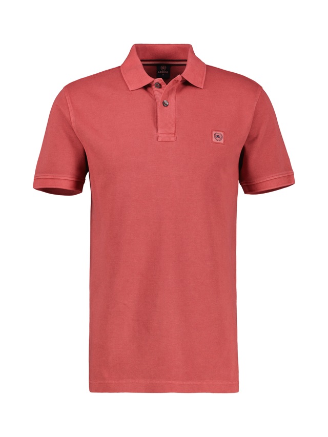 LERROS Poloshirt »Herren Poloshirt in gewaschener Optik«