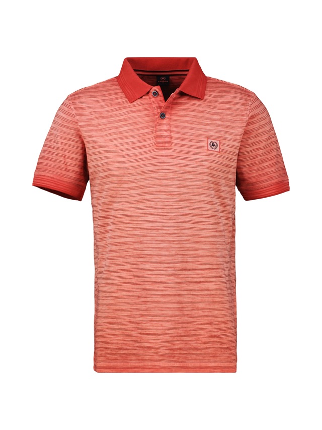 LERROS Poloshirt »Gestreiftes Poloshirt in Großen Größen«