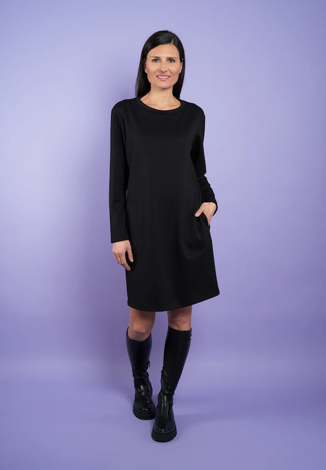 Seidel Moden Sweatkleid »Exklusiv bei OTTO« Eingrifftaschen mit Eingrifftaschen und MADE IN GERMANY