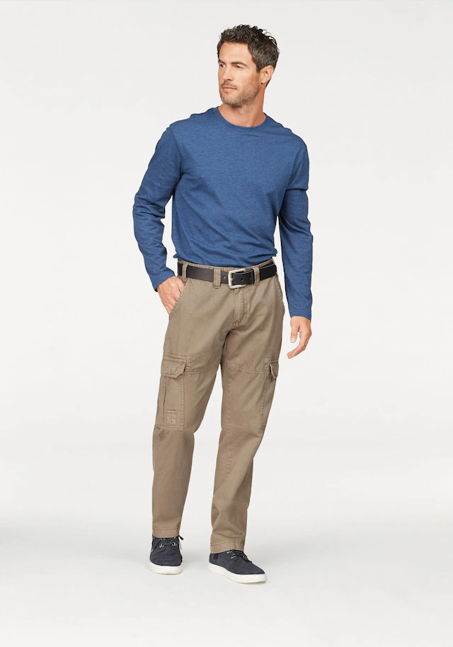 Man's World Cargohose mit aufgesetzten Taschen