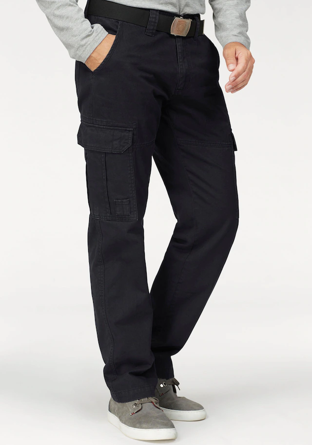 Man's World Cargohose mit aufgesetzten Taschen