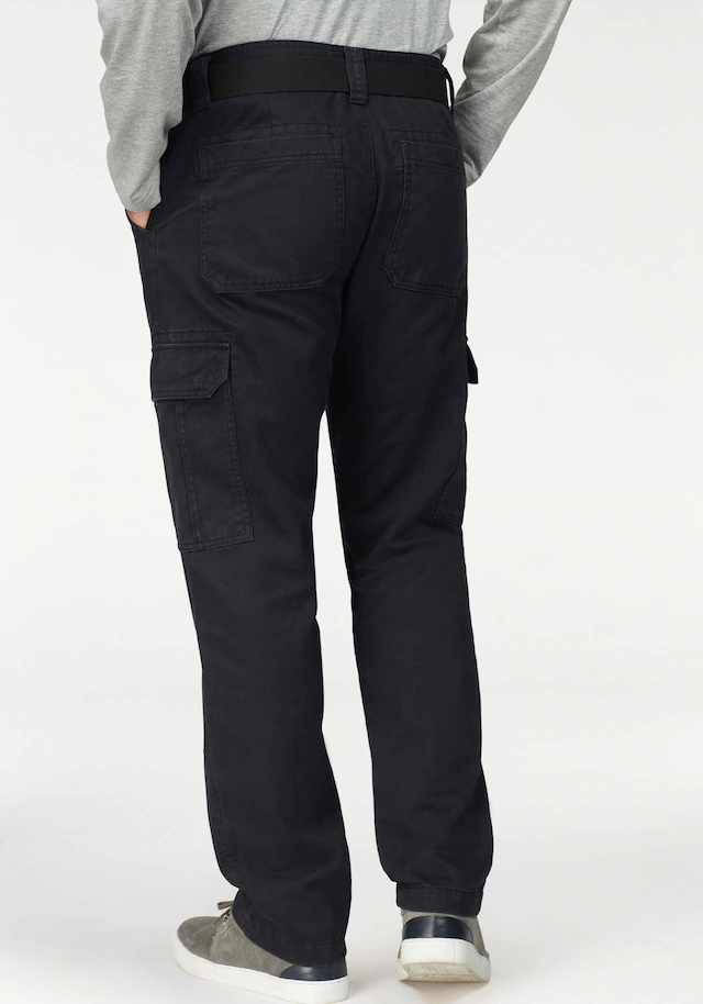 Man's World Cargohose mit aufgesetzten Taschen