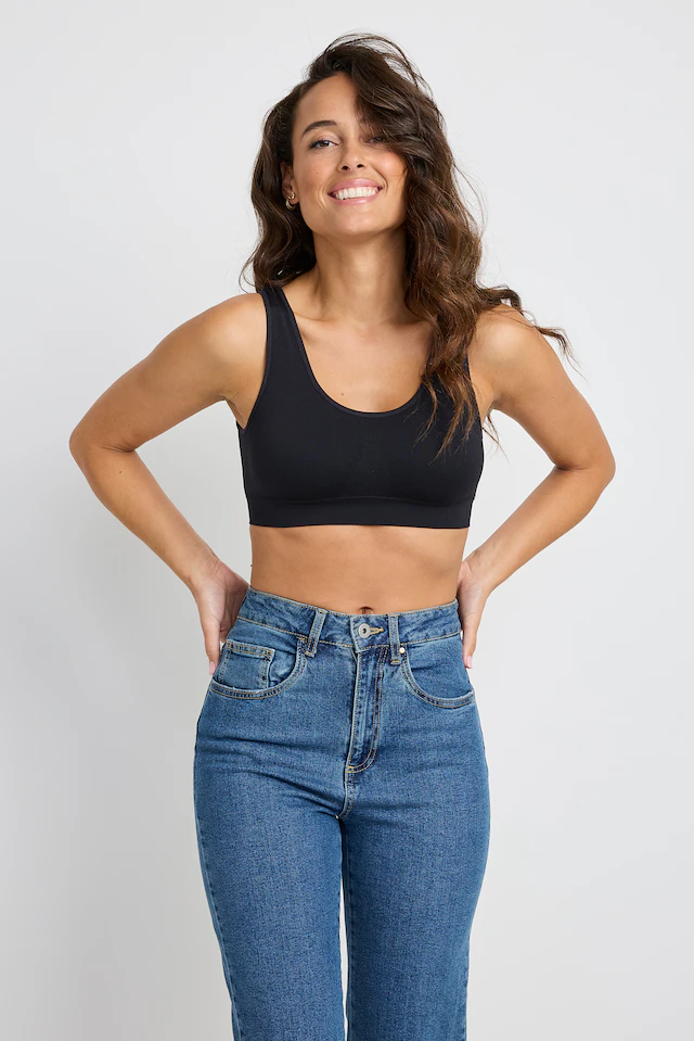 Jockey Bralette »Seamfree Stretch« Rundhals, breite Träger, ohne Seitennähte