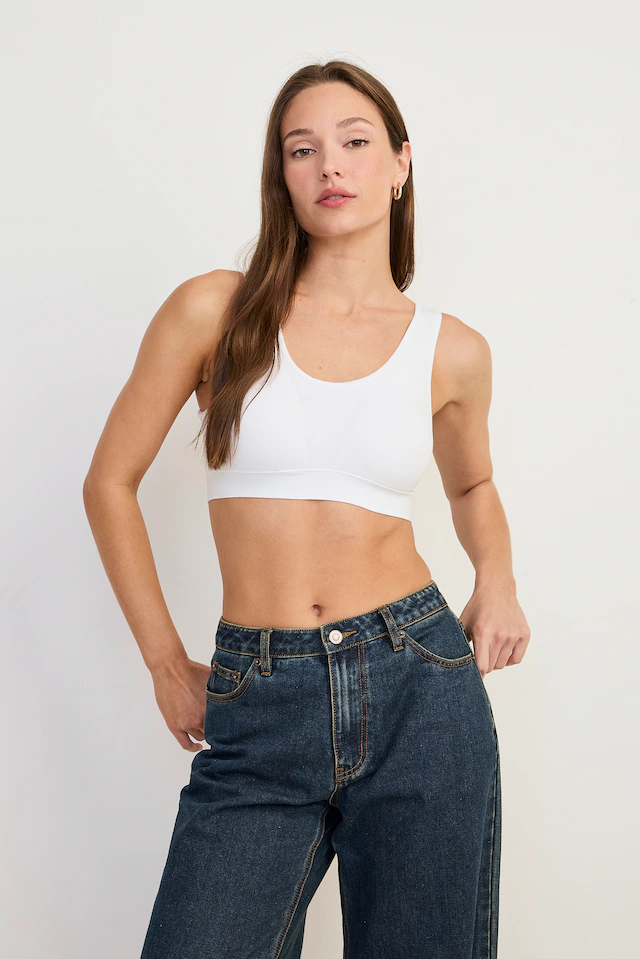 Jockey Bralette »Seamfree Stretch« Rundhals, breite Träger, ohne Seitennähte