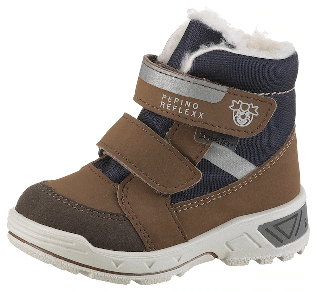 PEPINO by RICOSTA Winterstiefel »Flo WMS: mittel« Klettschuh mit Warmfutter, Größenschablone zum Download