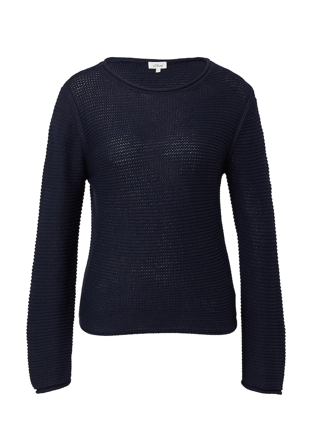 s.Oliver Strickpullover mit Rundhals