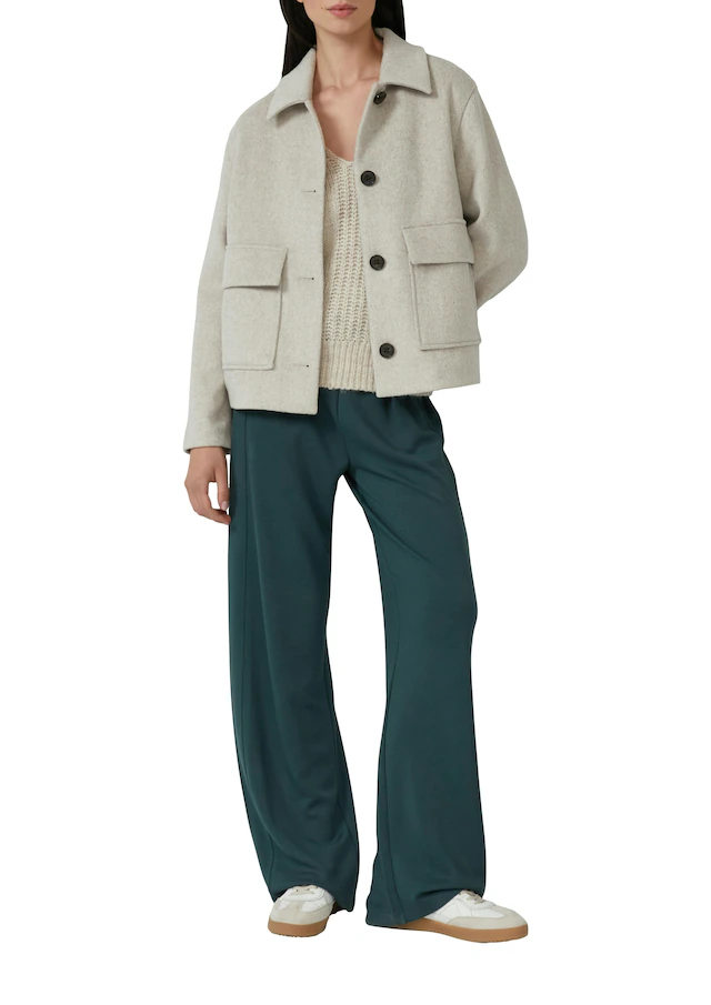 s.Oliver Strickpullover mit V-Ausschnitt