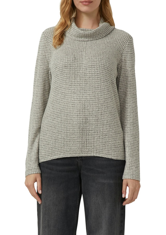 s.Oliver Langarmshirt mit Rollkragen